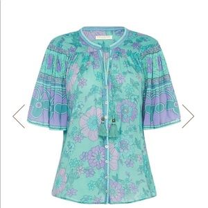 Spell and the Gypsy collective Seashell Top Ocean